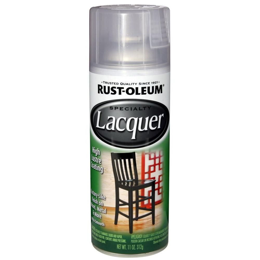 11 oz. Gloss Clear Lacquer Spray (6-Pack) | The Home Depot