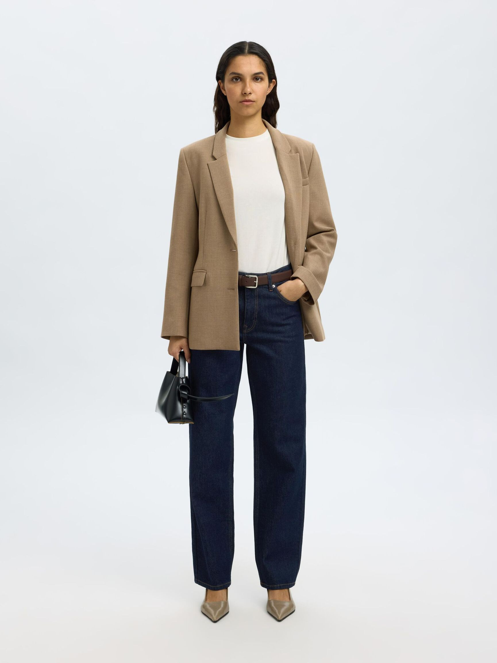 MID WAIST STRAIGHT FIT JEANS89,99 € | Selected