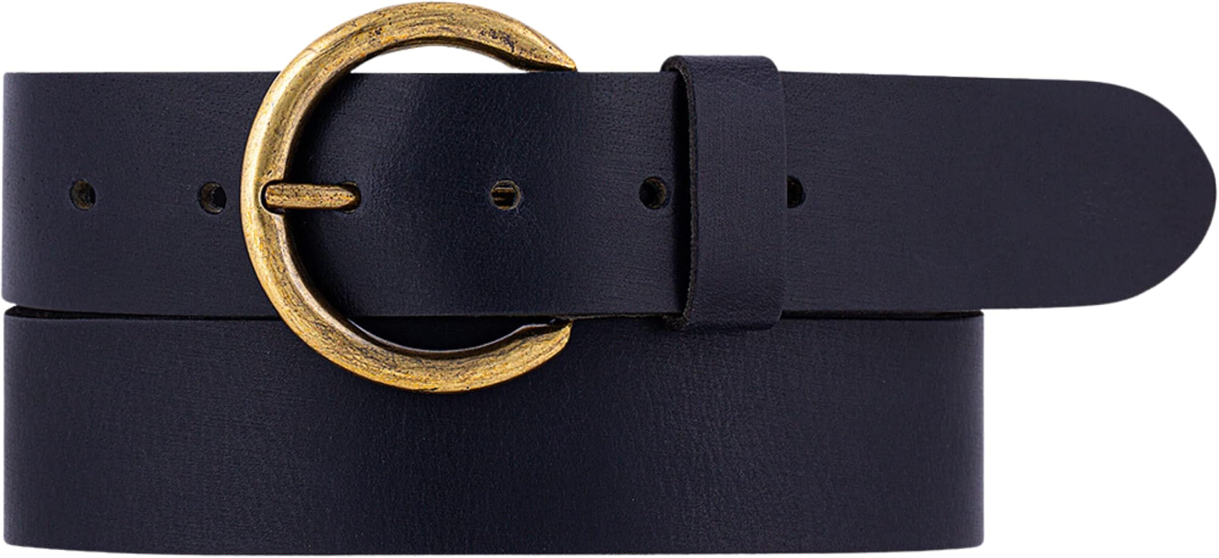 Amsterdam Heritage Leather Belts For Women, Womens Belts For Jeans, Fashion Black Belts For Women... | Amazon (US)