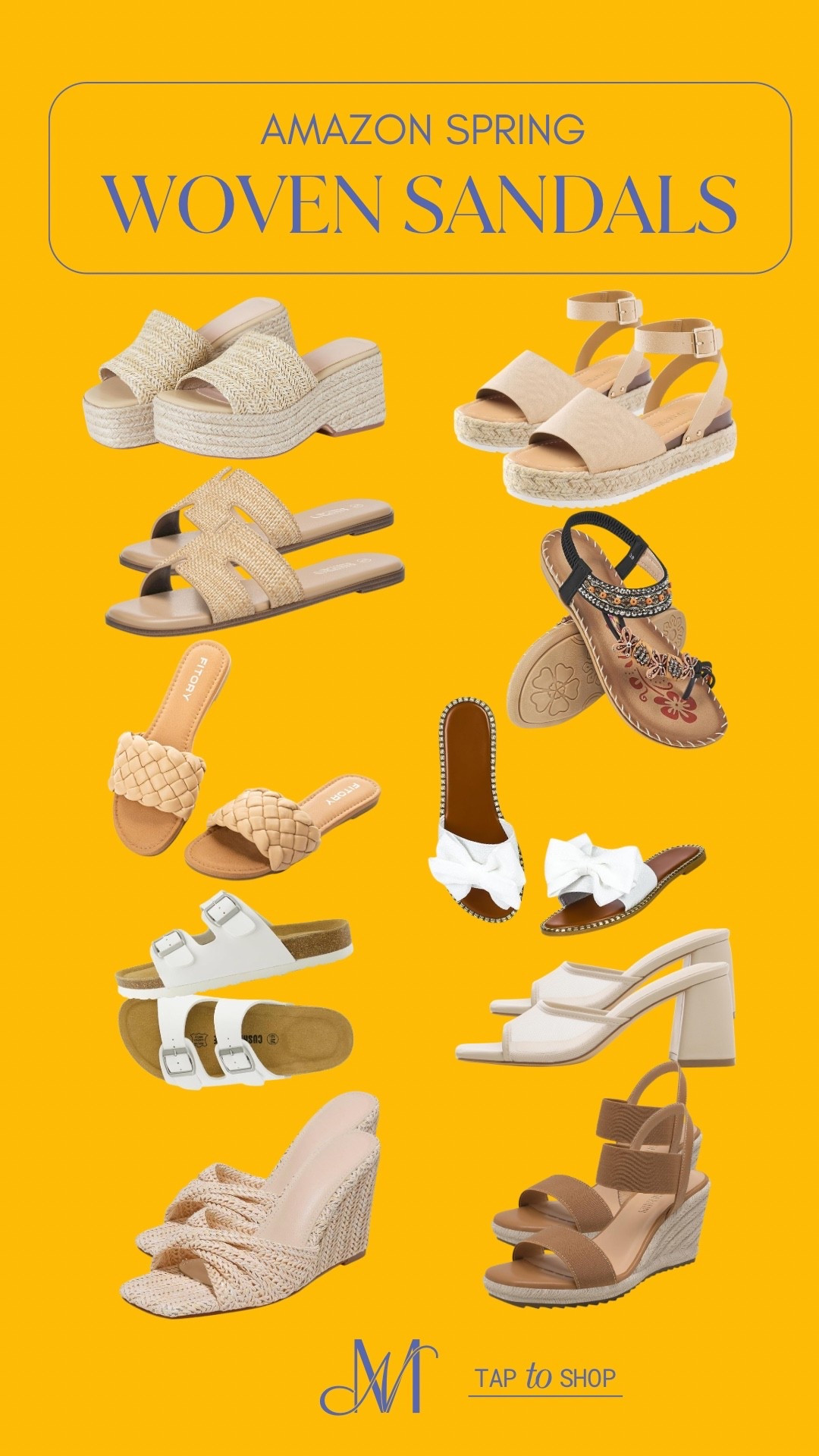 THE SPRING SANDALS YOU’LL WEAR NONSTOP 🤍

Woven, neutral & goes with EVERYTHING 👡✨
These are lightweight, comfy & perfect for everyday wear 🫶🏻

Pair with dresses, linen sets or even denim—instant effortless look
They elevate any outfit without trying too hard !!!!

I’ve been reaching for these daily because they’re easy, cute & actually comfortable to walk in!

woven sandals, amazon shoes, spring outfits, neutral style, everyday sandals, casual chic, summer footwear, minimalist fashion, vacation outfits, comfy sandals

#LTKSeasonal #LTKTravel #LTKootd