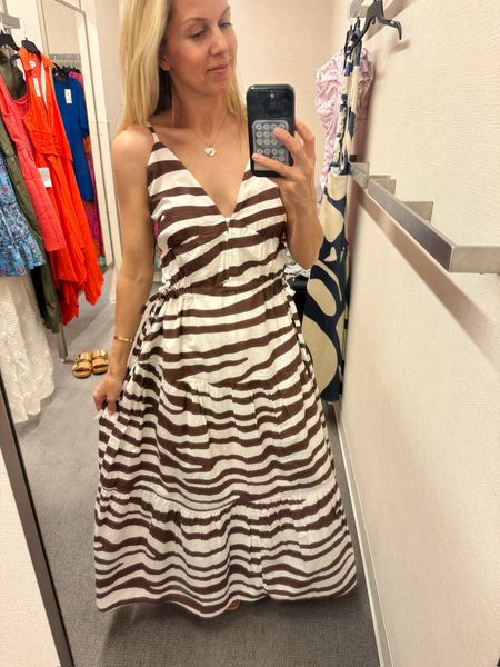 New Dresses from Nordstrom: brown and white striped maxi dress. Great for vacation, lunch, brunch or a graduation dress. Runs tts. Gretchen wearing a small.



Spring dress

#LTKover40 #LTKstyletip #LTKSeasonal