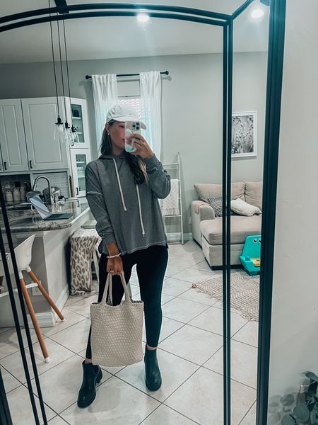 Rain rain go away.. rainy day outfit inspo size up in SWEATER for oversized look! 

#LTKSeasonal #LTKfindsunder50 #LTKover40