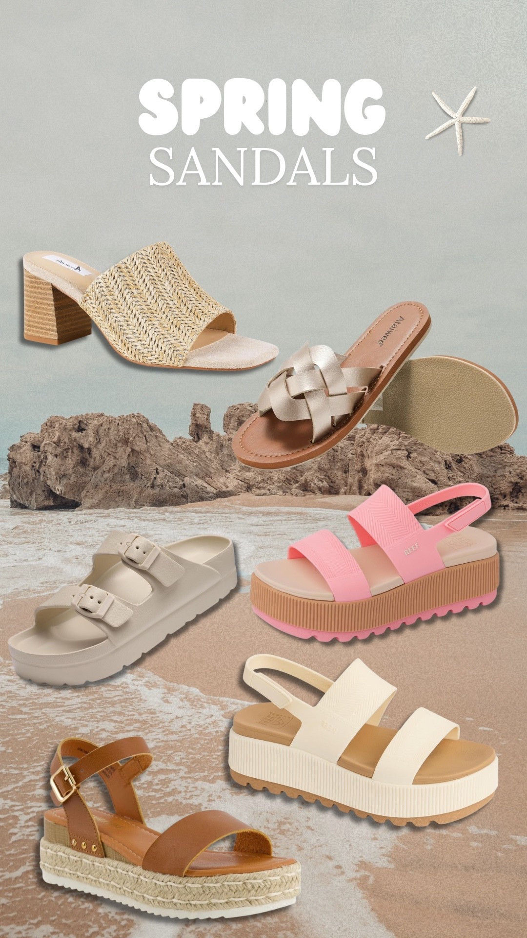 Spring and summer sandals I’m currently in love with!🙌🩷🌸 

#LTKgrwm #LTKTravel #LTKootd