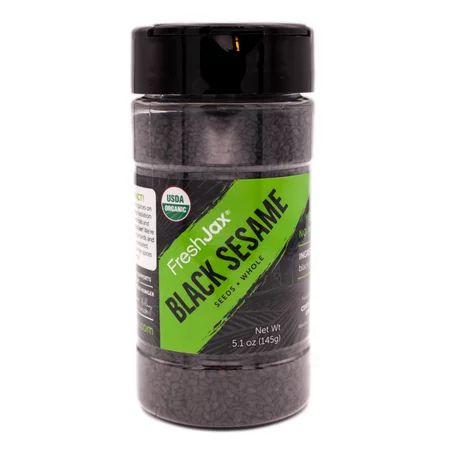 FreshJax Organic Black Sesame Seeds - 5.1oz | Walmart (US)