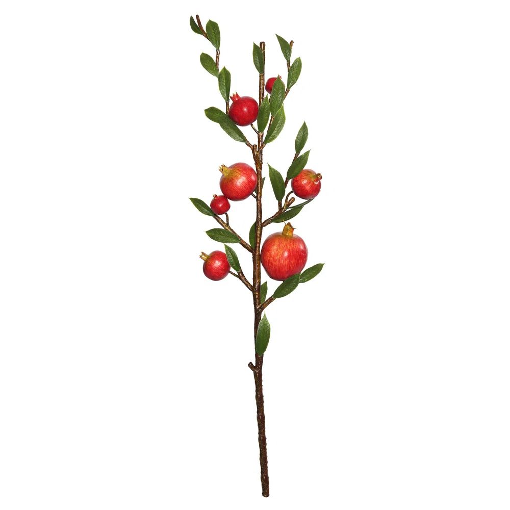Artificial Pomegranate Spray Foliage Tree | Wayfair Professional