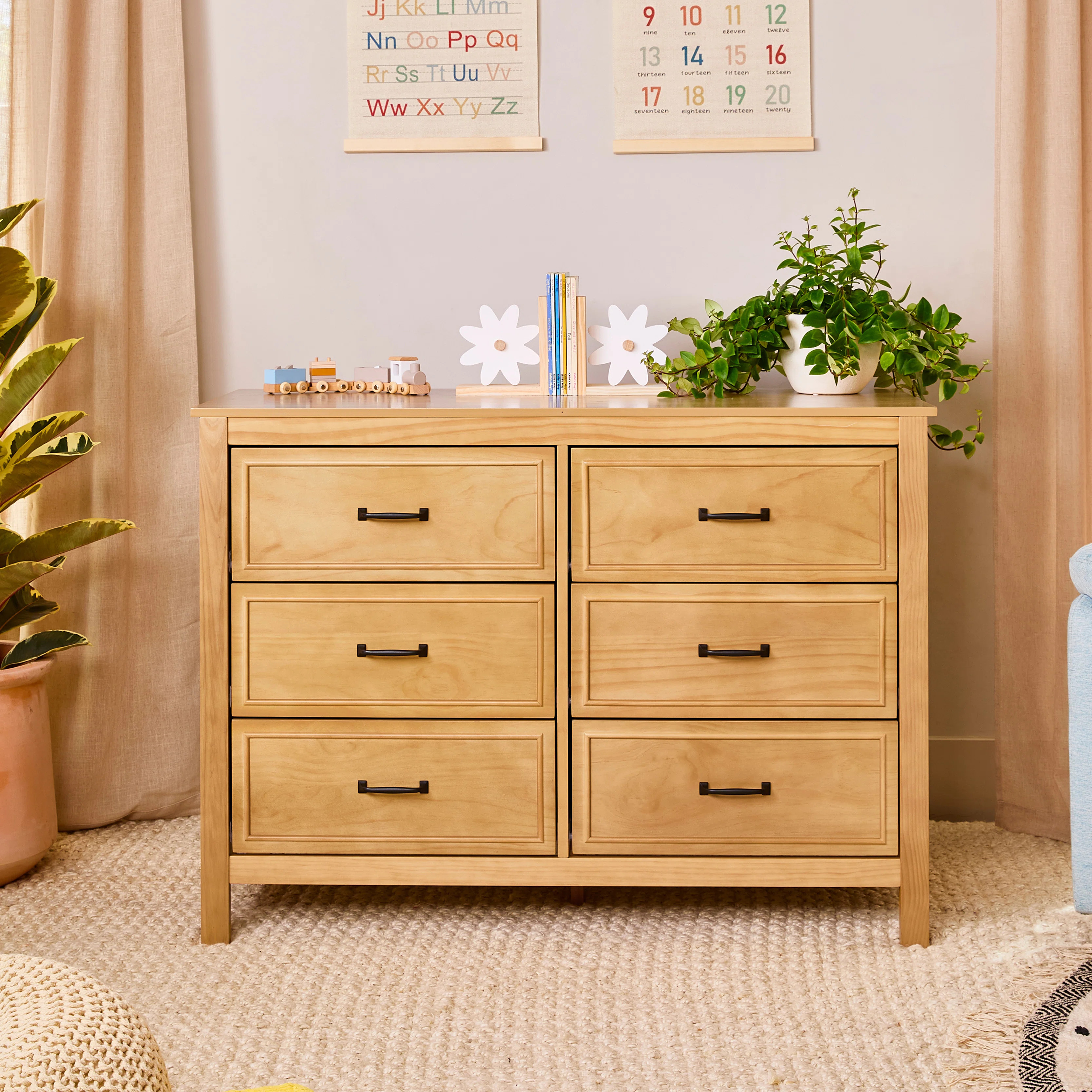 Charlie 6-Drawer Double Dresser | Wayfair North America