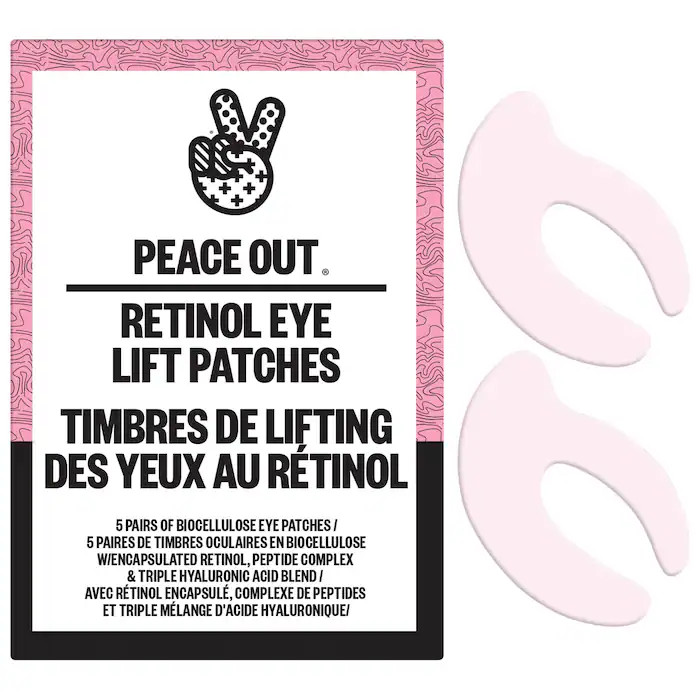 Retinol 360° Eye Lift Patches to Lift, Firm and Revitalize Eyes - Peace Out | Sephora | Sephora (CA)
