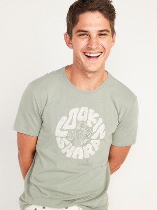 Soft-Washed Crew-Neck Graphic Tee for Men | Old Navy (US)