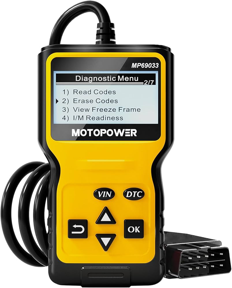 MOTOPOWER MP69033 Car OBD2 Scanner Code Reader Engine Fault Scanner CAN Diagnostic Scan Tool for ... | Amazon (CA)