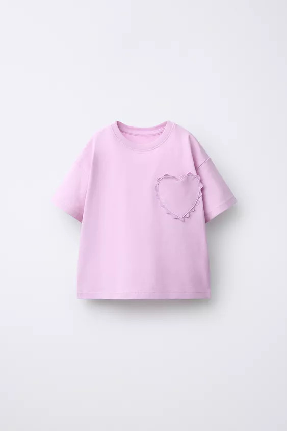 WAVY HEART T-SHIRT | Zara US