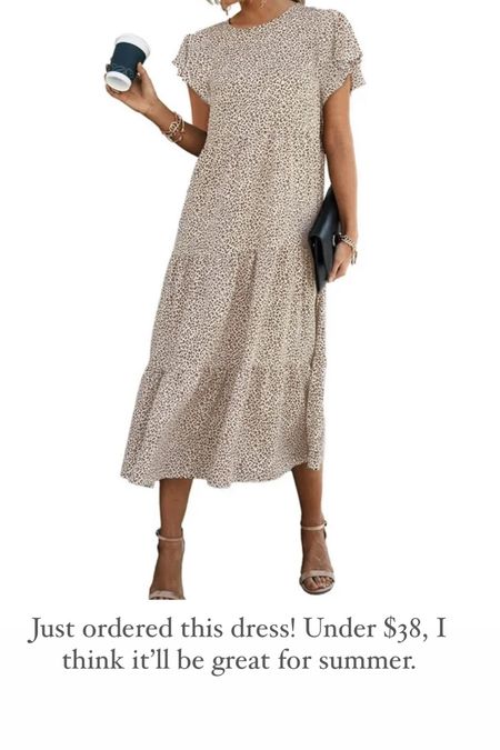  Cute summer dress! Love this print and style, under $38!

#LTKfindsunder50 #LTKstyletip #LTKsalealert