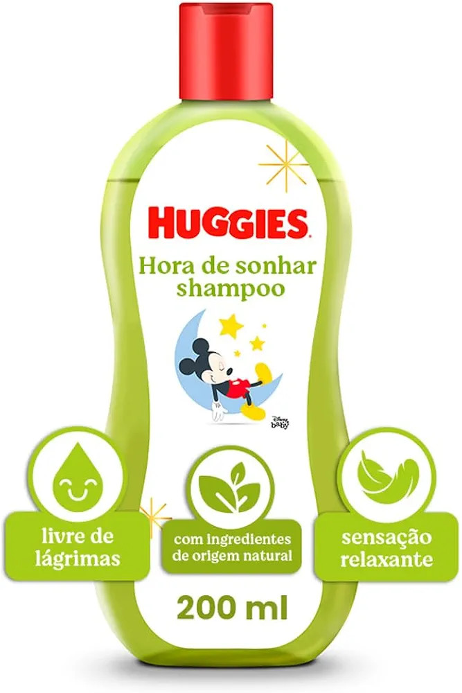 Shampoo Infantil Huggies Chá de Camomila - 200ml | Amazon (BR)