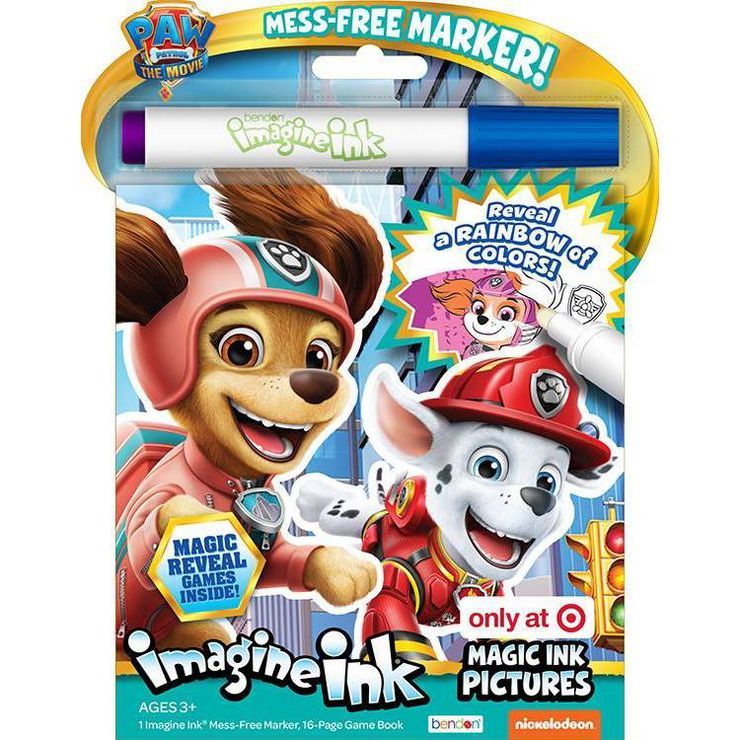 PAW Patrol Imagine Ink Coloring Book | Target