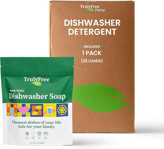 Automatic Dishwasher Detergent Powder - Concentrated Dishwashing Detergent, Dish Soap, Hard Water... | Amazon (US)