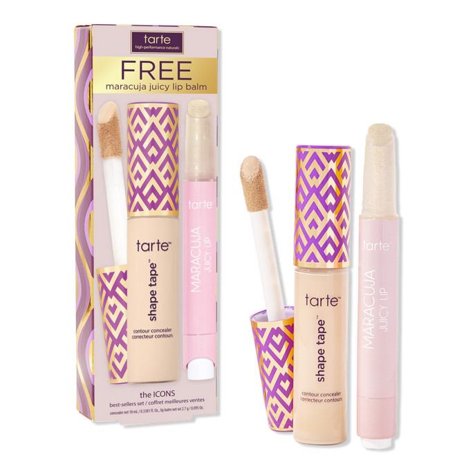 The ICONS Shape Tape Concealer + Maracuja Juicy Lip Balm Best-Sellers Set | Ulta