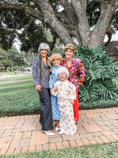 Group Halloween Costume idea for 4 girls! Dressing up as The Golden Girls was so much fun! 

#LTKkids #LTKfamily #LTKHalloween