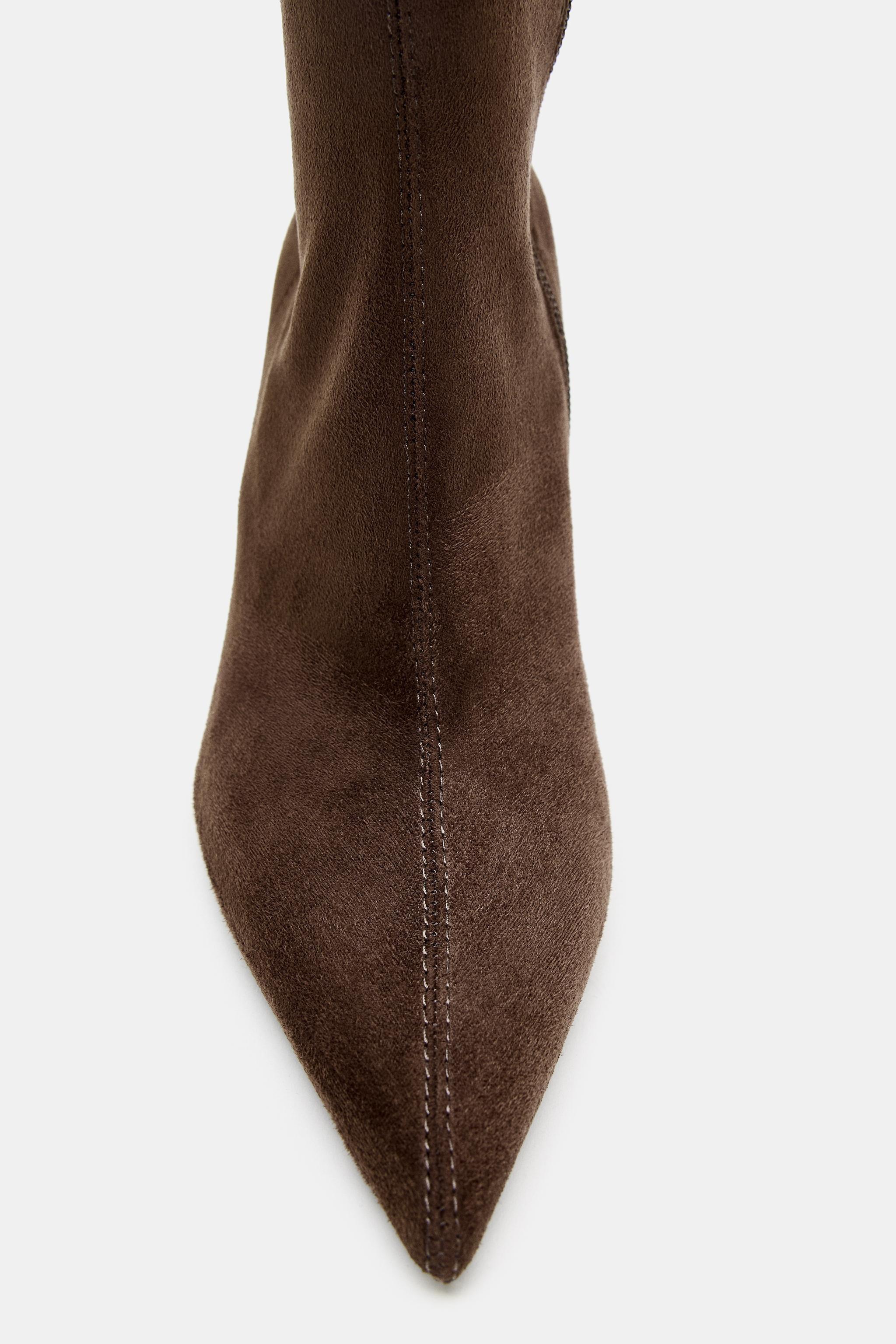 BUCKLED HEEL BOOTS | Zara US