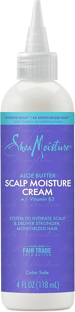 SheaMoisture Hair Cream Aloe Butter & Vitamin B3 With A Boost Of Hydration To Hydrate Scalp + Moi... | Amazon (US)