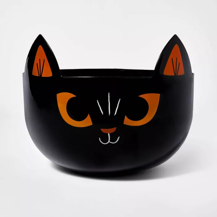 Plastic Halloween Candy Bowl (Cat) - Hyde & EEK! Boutique™ | Target