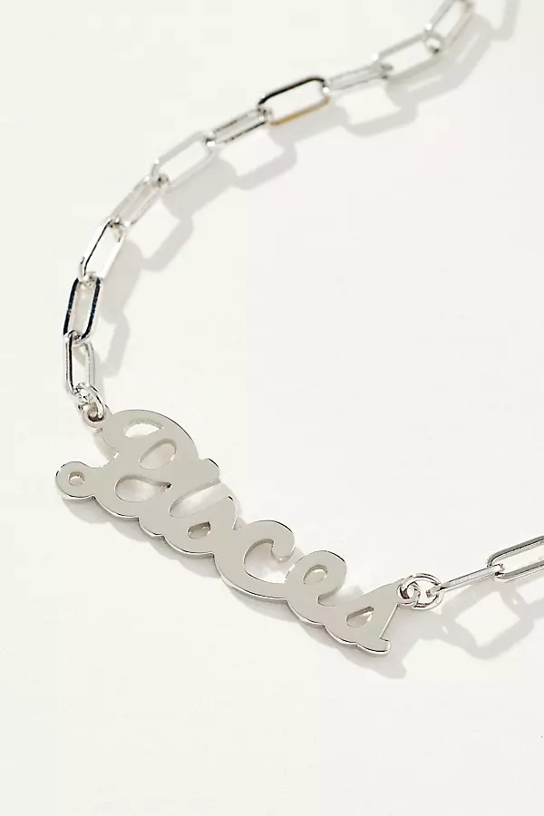 Zodiac Silver Necklace | Anthropologie (US)