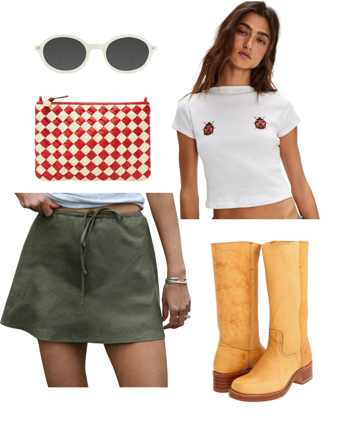 Clare V bag is sold out :(

Can search ebay/poshmark/other resellers 

Bag Details
Style: Flat Clutch with Tabs
Color: Red Multi
Released SS25 

 