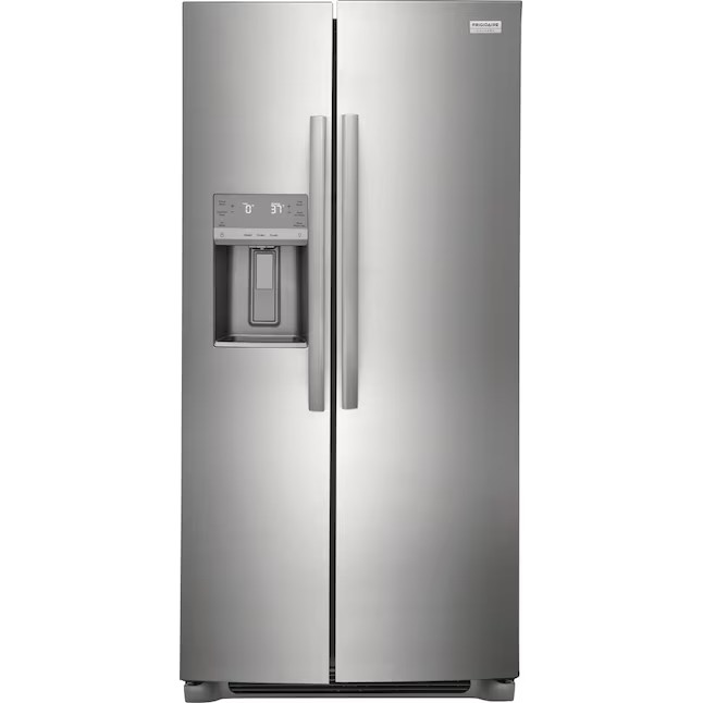 Frigidaire Gallery 22.3-cu ft Counter-depth Side-by-Side Refrigerator with Ice Maker, Water and I... | Lowe's
