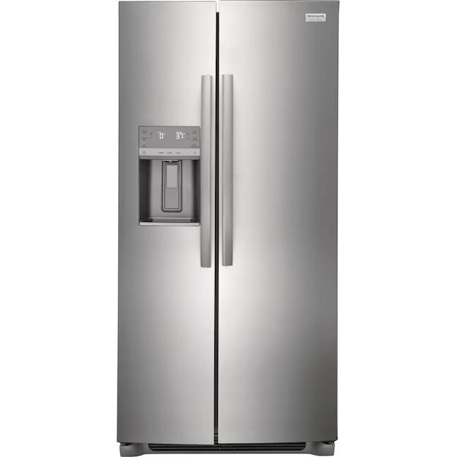 Frigidaire Gallery 22.3-cu ft Counter-depth Side-by-Side Refrigerator with Ice Maker (Smudge-proo... | Lowe's