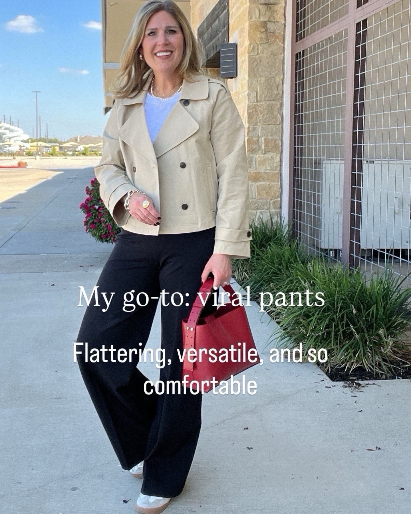 SPANXsupersmooth™ PerfectFit
Ponte Wide Leg Pant. Love. Chef’s kiss.😘

My favorite Spanx denim is on Sale. I’m linking several options. ♥️

✨ The fashion I cannot stop wearing right now ✨

Midlife style doesn’t have to mean boring basics or chasing every trend. These pieces hit that sweet spot: polished, wearable, and just so good for real life.

From everyday polos to timeless trench coats and a seasonal trend or two—I’ve rounded up the outfits I’m living in this season. ♥️

➡️ Swipe through to see my current closet MVPs. 👯‍♀️ Share this with a friend who loves classic, effortless style too. 📌 Save this post so you know what to shop when you’re updating your fall wardrobe.
➡️ Follow me on LTK for more midlife mom + fashion content! ♥️

#LTKStyleTip #LTKShoeCrush #LTKParties #LTKSpringSale 

#LTKPetite #LTKFestival #LTKSeasonal #LTKOver40 #LTKmomlife #LTKSaleAlert #LTKootd #LTKWorkwear #LTKMothersDay #LTKMidsize