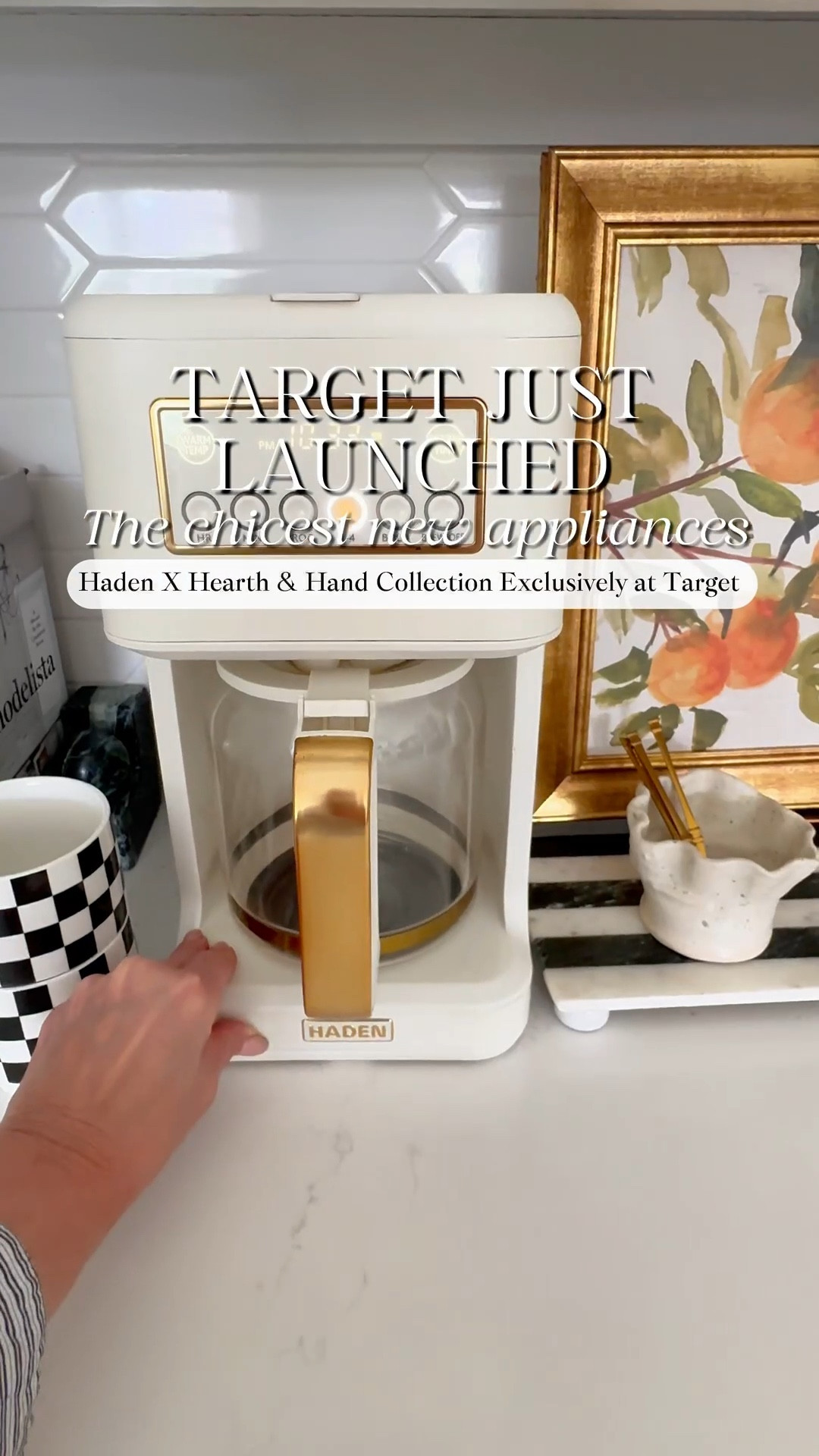 Brand new Haden x Hearth and Hand with Magnolia kitchen appliances! We love the off white with gold accents! 

#LTKFindsUnder50 #LTKHome #LTKStyleTip