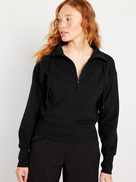 Dynamic Fleece 1/2-Zip Sweatshirt for Women | Old Navy (US)
