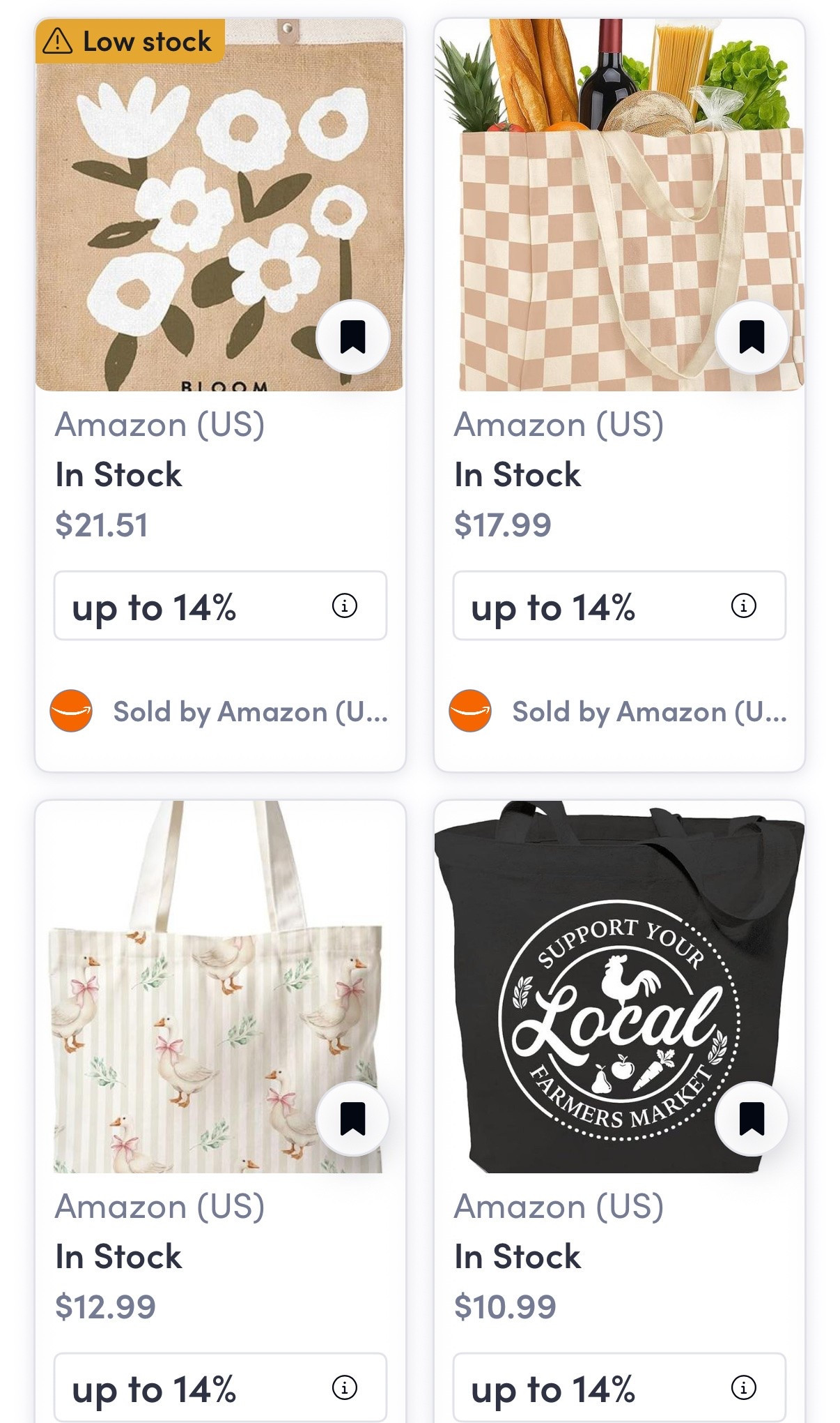 Farmers Market totes
