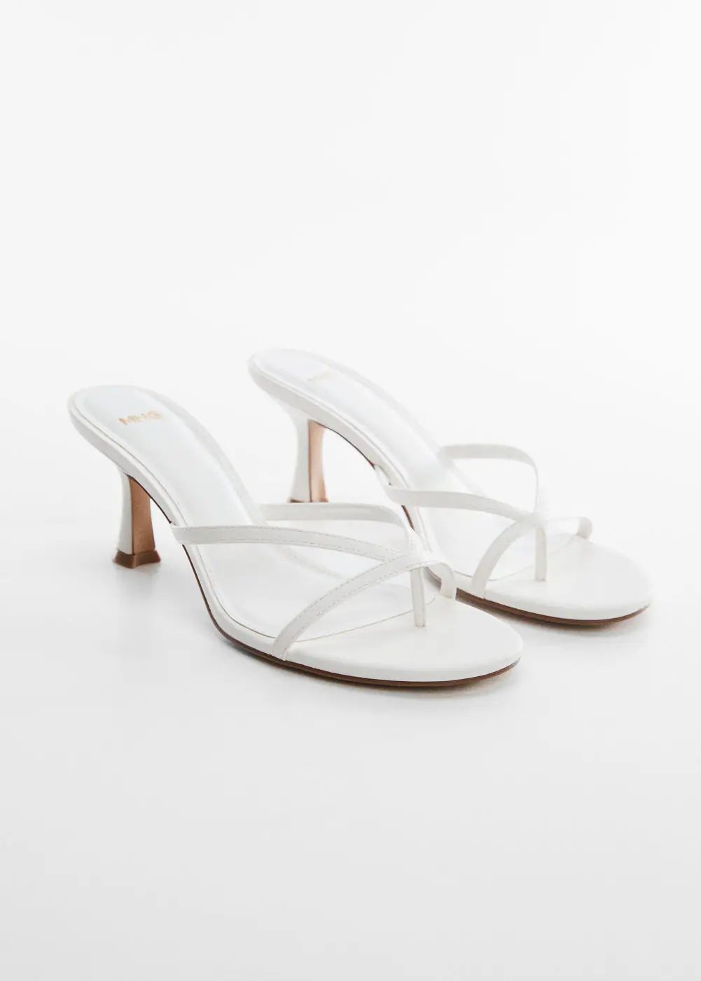 Heel strips sandals -  Women | Mango USA | MANGO (US)