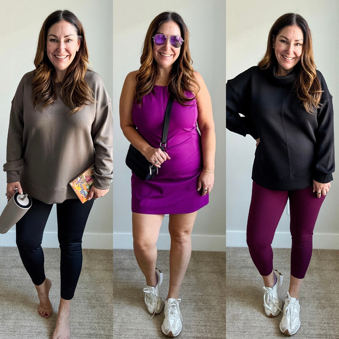 It's not even halfway through the week and I'm already planning my weekend outfits 🤪 @SPANX just dropped new colors and styles on some of my favorite mom on the go essentials! 🏃🏻‍♀️ If you've been around you know my YEARS long obsession with the Air Essentials tunics that are super soft and look great with leggings. 

Plus my Saturday uniform 👉🏻 athletic dresses! New customers use code RYANNEXSPANX for 15% off and free shipping. 

Tunic tops wearing L // Booty Boost Leggings XL // Everyday Leggings XL Petite // Athletic Dress XL  

#spanxpartner
 

#LTKMidsize #LTKOver40 #LTKActive