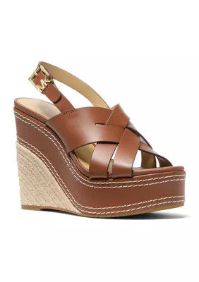 MICHAEL Michael Kors Women's Nora Wedge Platform Sandals, 6.5M | Belk