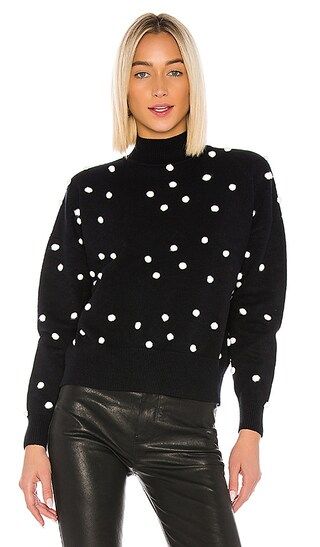 Teza Sweater in Black Polka Dot | Revolve Clothing (Global)