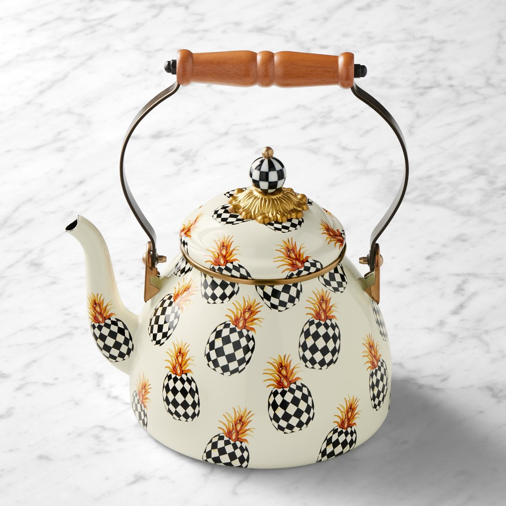 MacKenzie-Childs Pineapple Tea Kettle, 2-Qt. | Williams-Sonoma