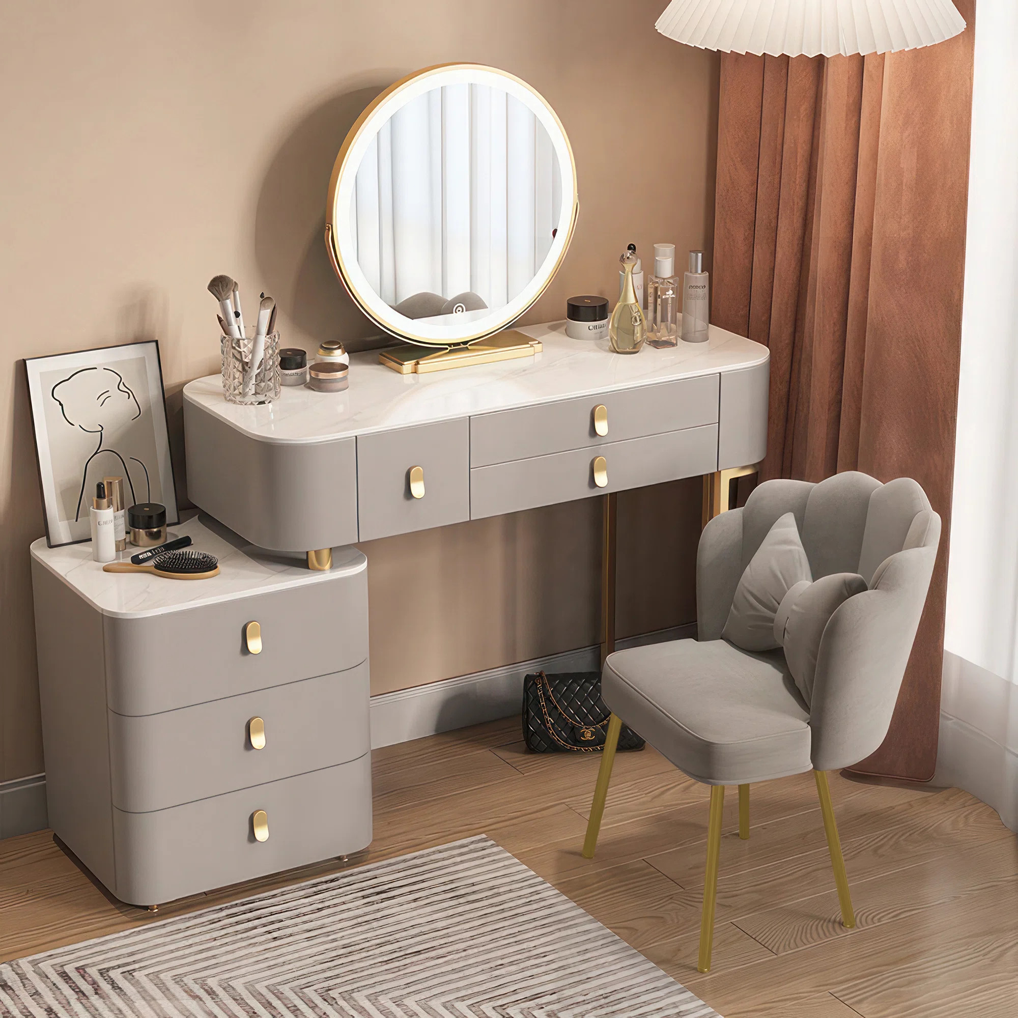 Apiffany Vanity | Wayfair North America