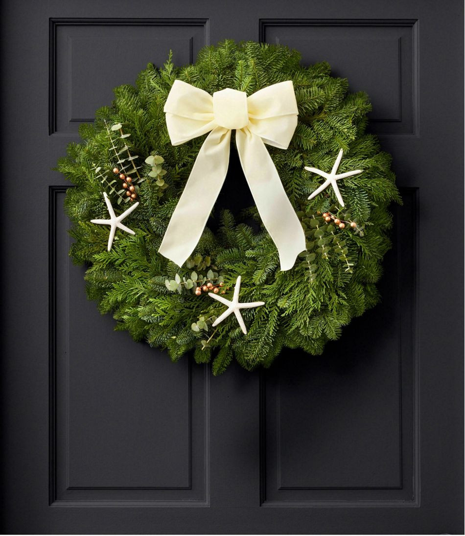 Coastal Evergreen Wreath, 24" | L.L. Bean