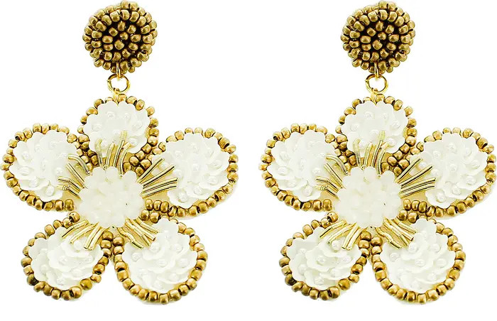 Panacea Flower Statement Drop Earrings | Nordstrom | Nordstrom