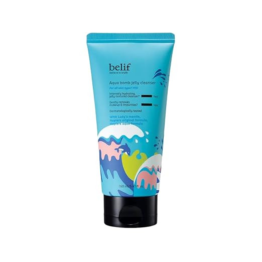 belif Aqua Bomb Hydrating Jelly Cleanser, Gentle Hydrating Face Wash, Mild Facial Cleanser,Good f... | Amazon (US)