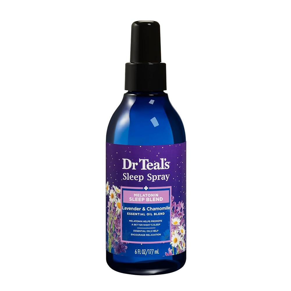 Dr Teal's Sleep Spray with Melatonin & Essential Oil Blend, 6 fl oz | Amazon (US)