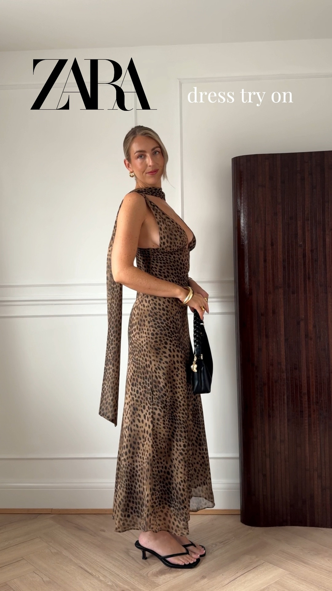 Zara dress try on 🤎🍂 I wear a size S in all of these dresses 

Autumn occasion wear, polka dot dress, brown dress, satin dress, leopard print dress, halter neck dress, evening dress, occasion outfit 

#LTKstyletip #LTKautumn #LTKdresses