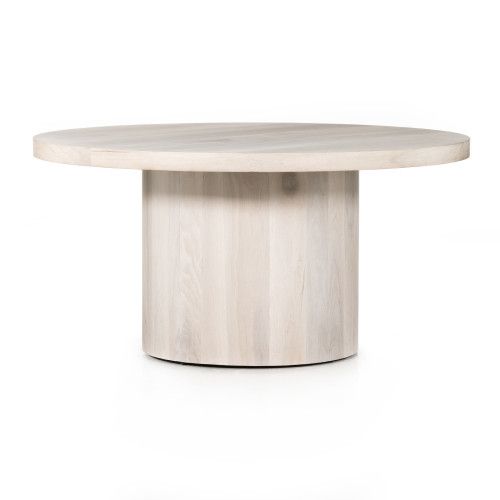 Four Hands Hudson Round Dining Table Ashen Walnut | Gracious Style