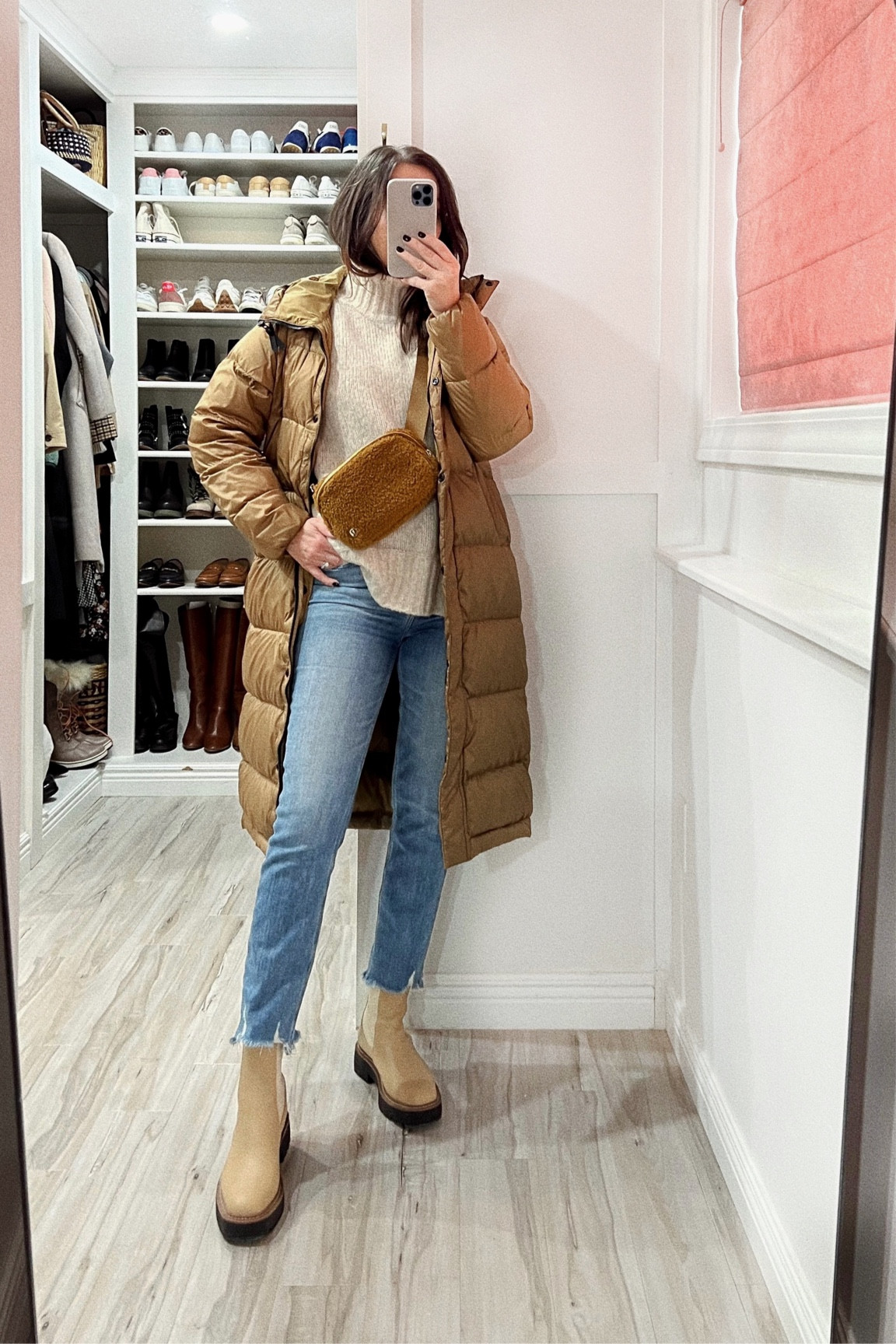 Jeans tts, turtleneck in xs. I sized up a 1/2 size in boots for thicker socks. Coat old from Everlane - linking similar. 


#LTKsalealert #LTKSale