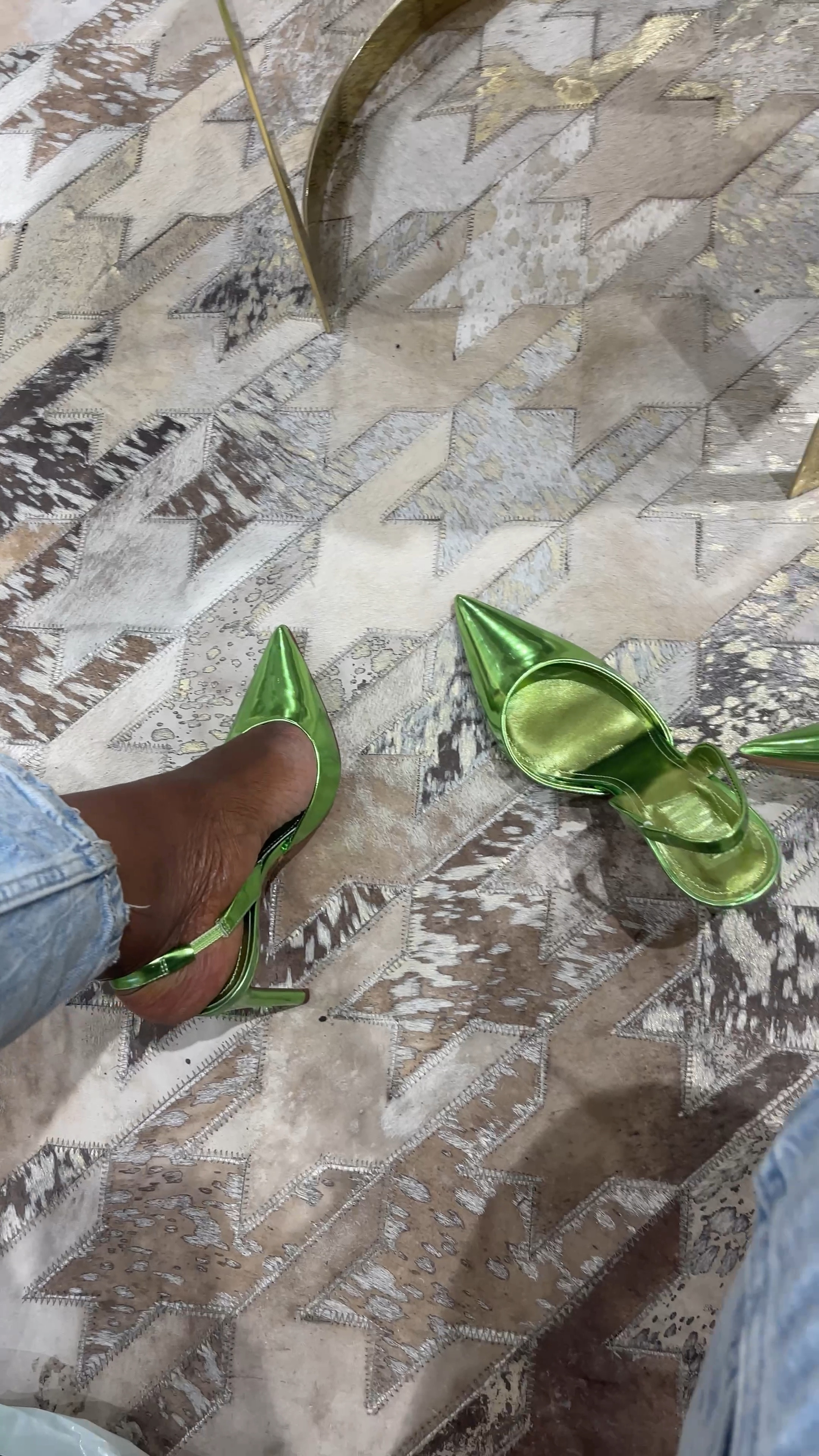 Metallic heels are definitely in. Love this pair for DKNY (Get 1/2 a size up ‼️). Also linked other pairs I’m loving for this season

#LTKstyletip #LTKshoecrush #LTKsalealert