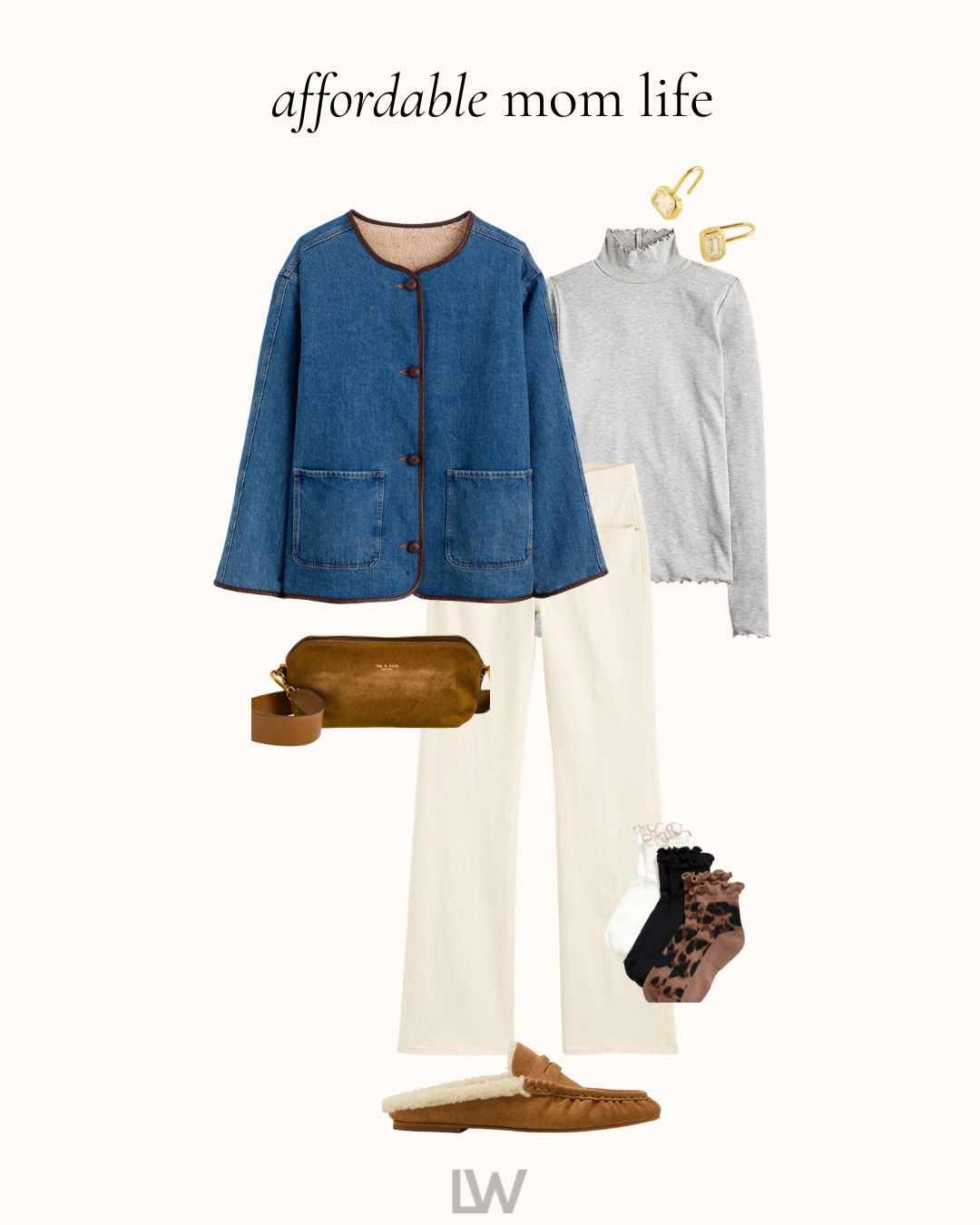 the mom life look for less! 

 