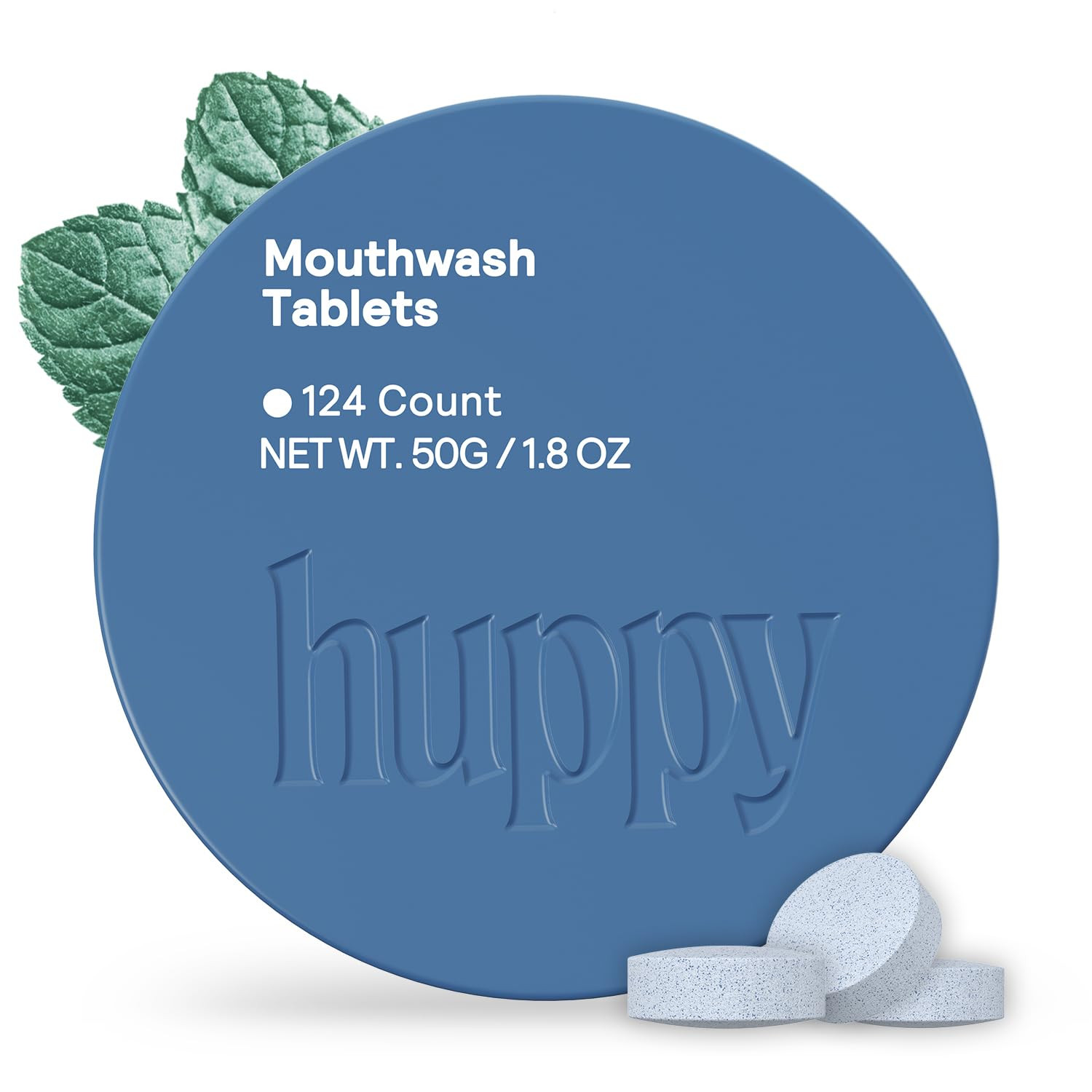 HUPPY Mouthwash Tablets with Nano Hydroxyapatite - Refreshes Breath and Remineralizes Teeth - Hyd... | Amazon (US)