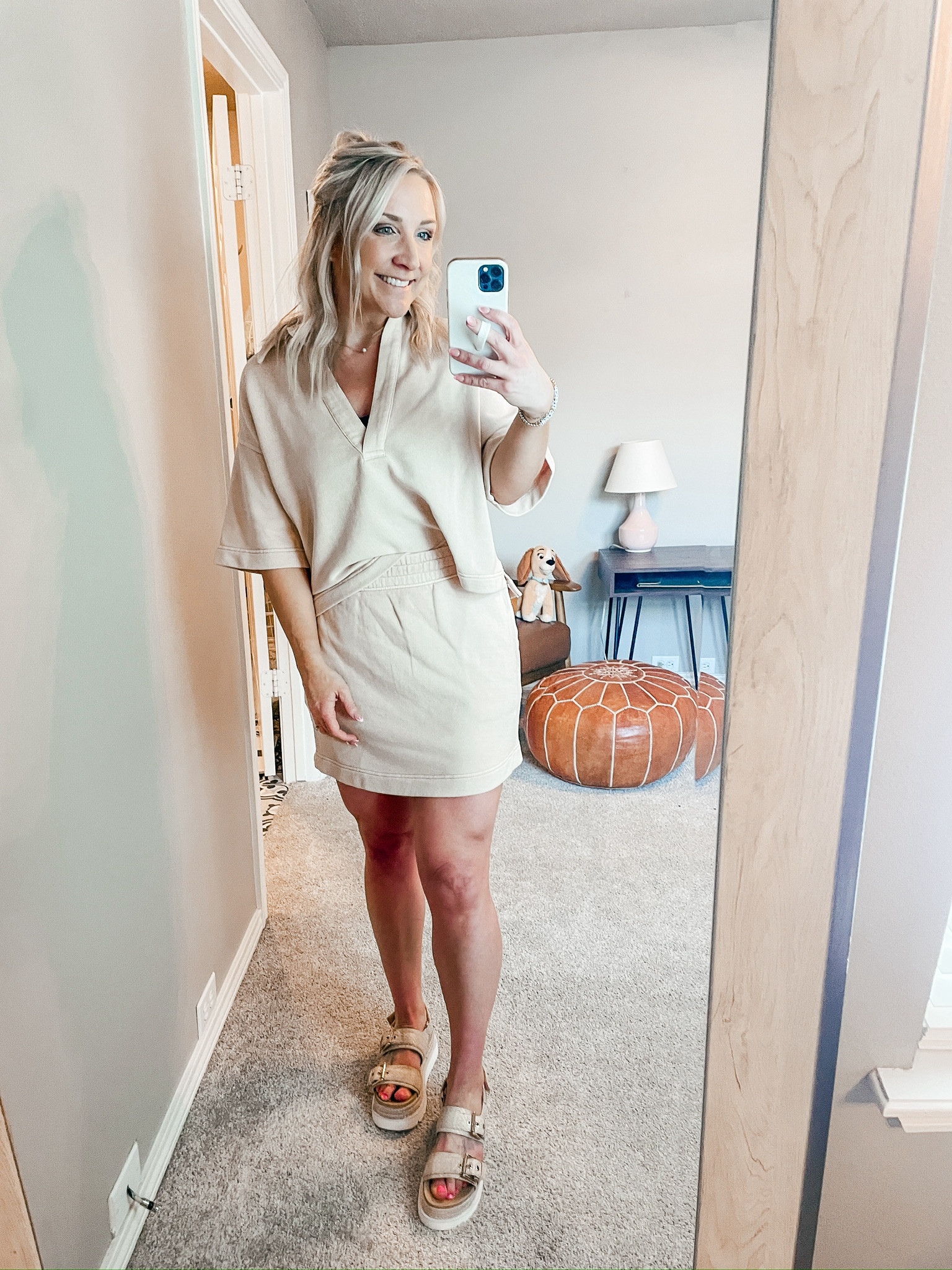 Matching set - aerie set - cozy set - skirt set 

#LTKstyletip