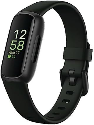 Fitbit Inspire 3 Health & Fitness Tracker with Stress Management, Workout Intensity, Sleep Tracki... | Amazon (US)