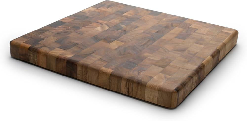 Ironwood Gourmet 28218 Square Charleston End Grain Chef's Board , Acacia Wood 14" Square | Amazon (US)
